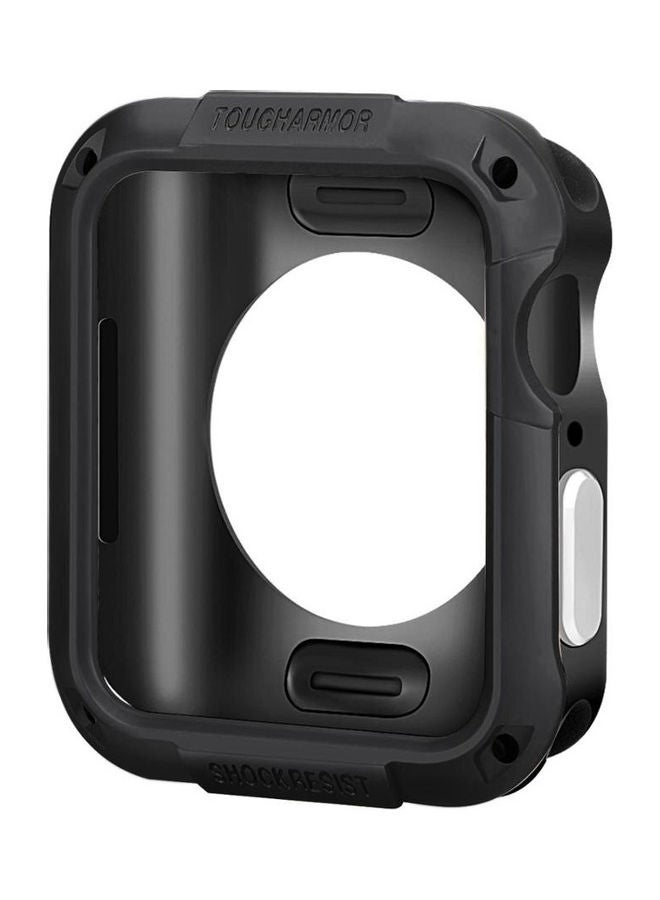 O Ozone Shock-Proof Design Case Compatible With Apple Watch Series 6/5/4/SE Black - Image 4