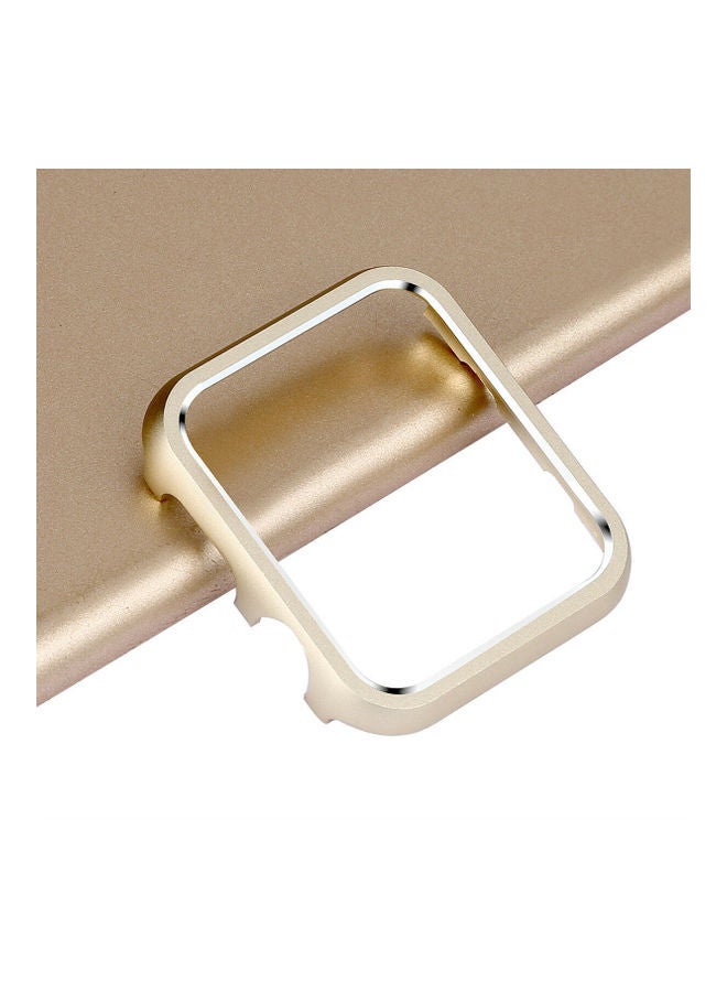 O Ozone Protective Metal Case Compatible For Apple Watch Series 6/5/4/SE Gold - Image 5