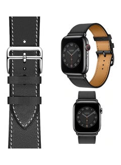 Replacement Watch Band Quick Release Buckle Wristband For Apple Watch Series 5/4/3/2/1 Black