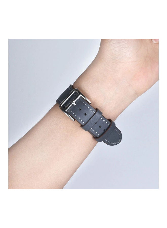 O Ozone Replacement Watch Band Quick Release Buckle Wristband For Apple Watch Series 5/4/3/2/1 Grey - Image 3