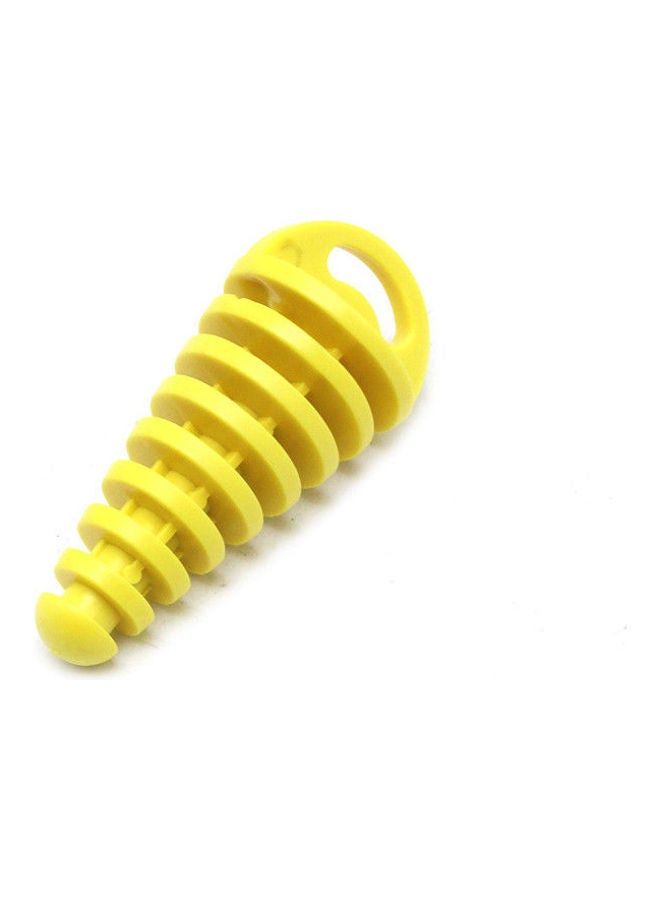 كاتم صوت العادم للدراجة النارية الترابية.