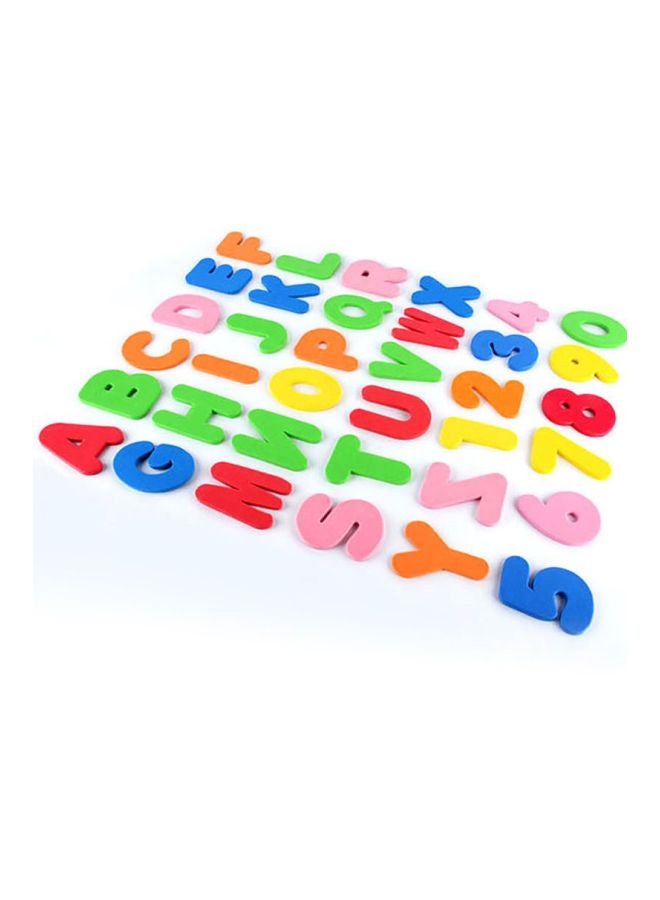 Sharpdo 36-Piece Foam Letters Floating Bathroom Bath Tub 5x7.5cm - Image 5