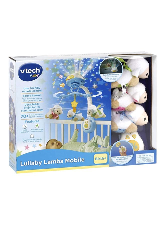 vtech - Lullaby Lambs Mobile for Suitable from Birth - VT80-503303 40x30.5x10cm - Image 1