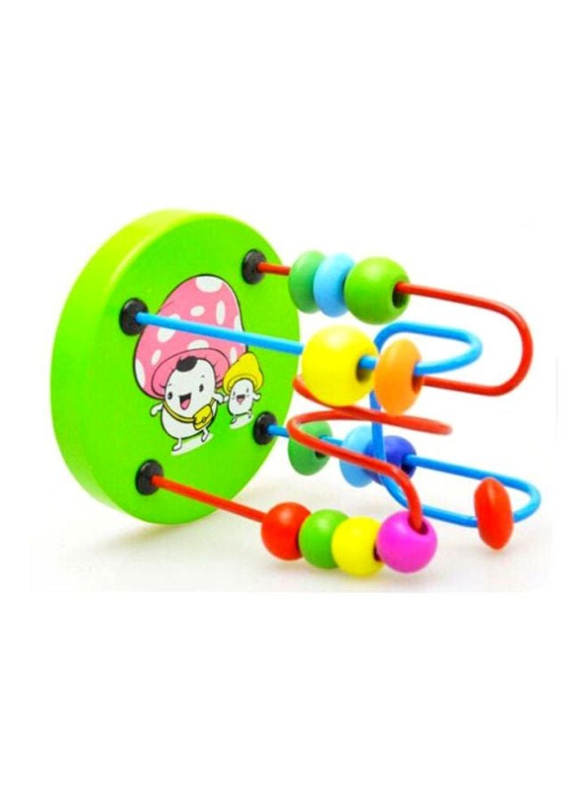 كول بيبي لعبة المتاهة الدوارة ذات الخرز الخشبي 13x10x10سنتيمتر، للأعمار من 3 سنوات فما فوق 13x10x10سنتيمتر 13x10x10سم - Image 2