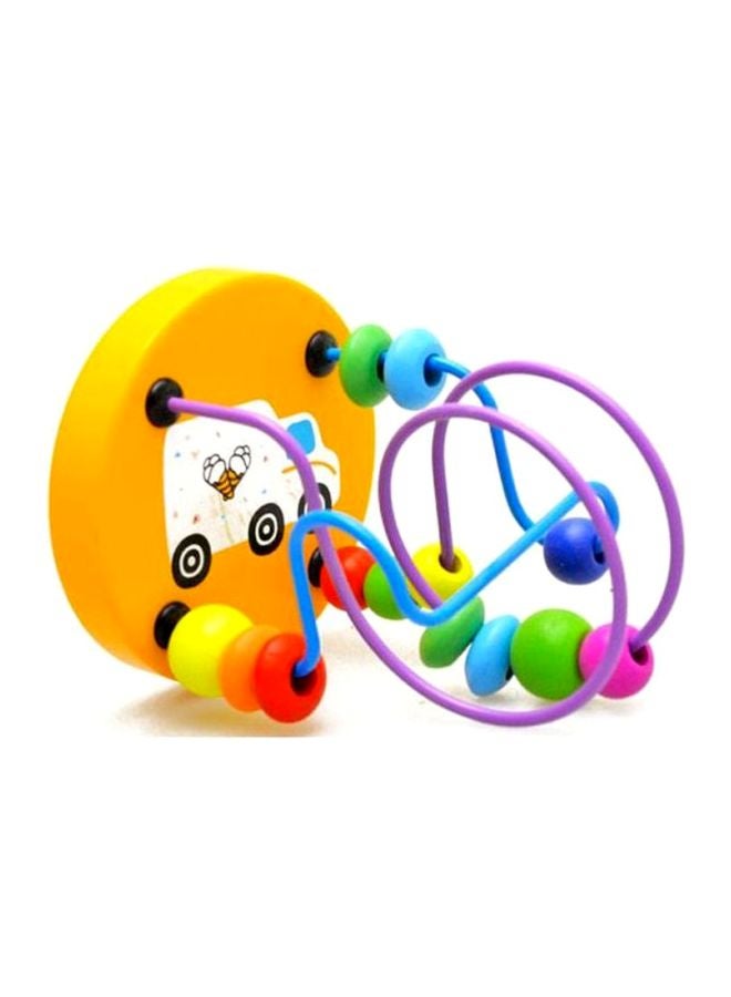 كول بيبي لعبة المتاهة الدوارة ذات الخرز الخشبي 13x10x10سنتيمتر، للأعمار من 3 سنوات فما فوق 13x10x10سنتيمتر 13x10x10سم - Image 3