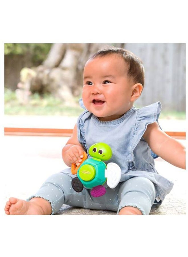 إنفانتينو خشخيشة على شكل سلحفاة 12x4.5x12سم - Image 3