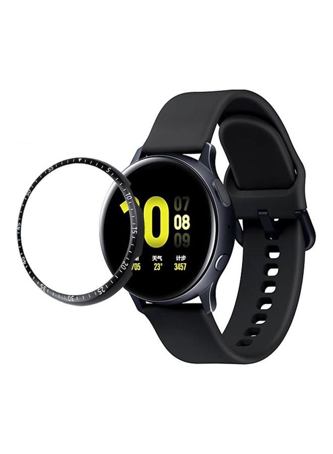 O Ozone Bezel Ring Cover Compatible With Galaxy Watch 3 Black - Image 1