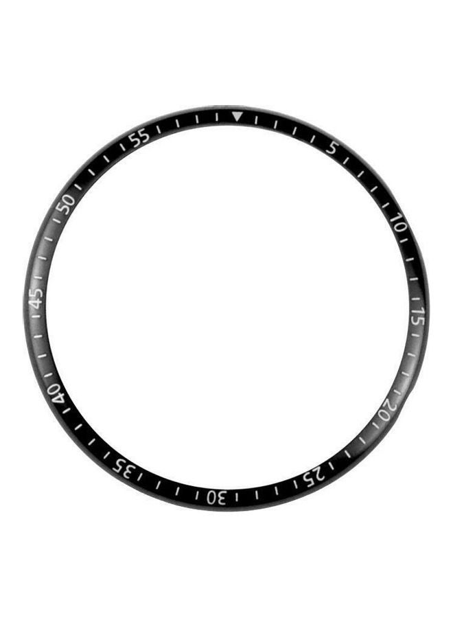 O Ozone Bezel Ring Cover Compatible With Galaxy Watch 3 Black - Image 4