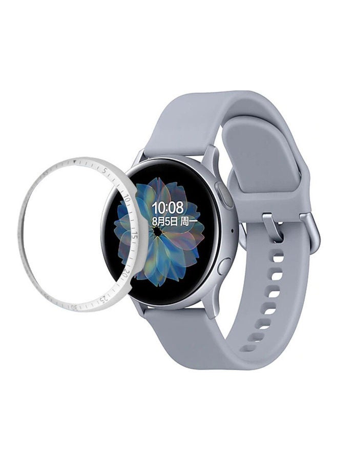 O Ozone Bezel Ring Cover Compatible With Galaxy Watch 3 Silver - Image 1
