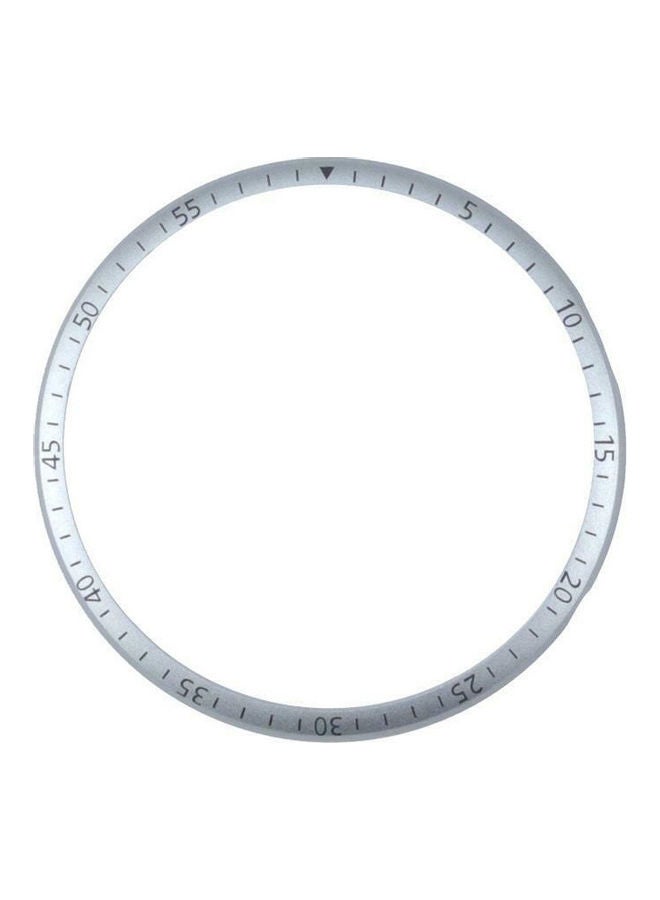 O Ozone Bezel Ring Cover Compatible With Galaxy Watch 3 Silver - Image 4