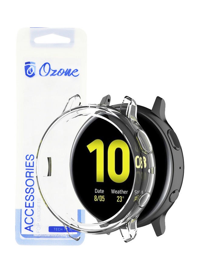 O Ozone Transparent Cover Shockproof Scratch-Resist Frame Case For Samsung Galaxy Watch 3 Clear  - Image 1