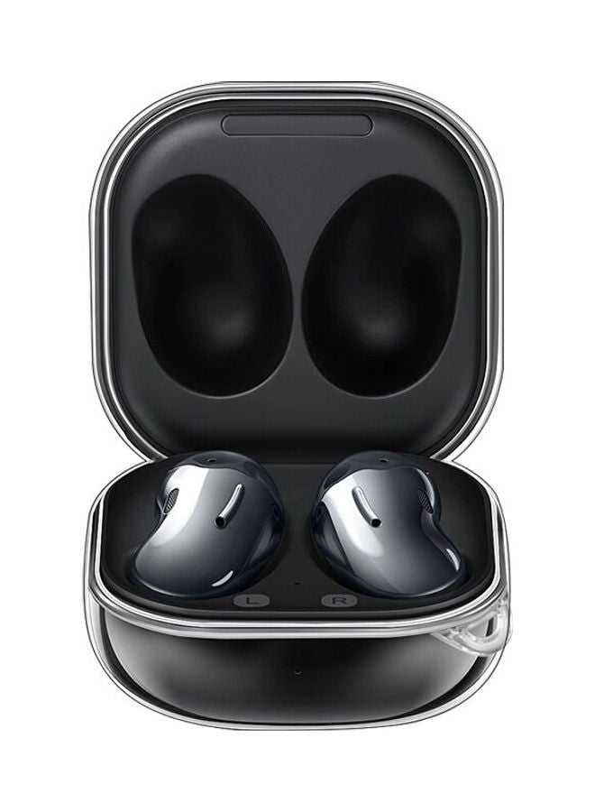 O Ozone Transparent Case Compatible For Galaxy Buds Pro/Buds Live Shockproof Cover Hard PC Clear  - Image 5