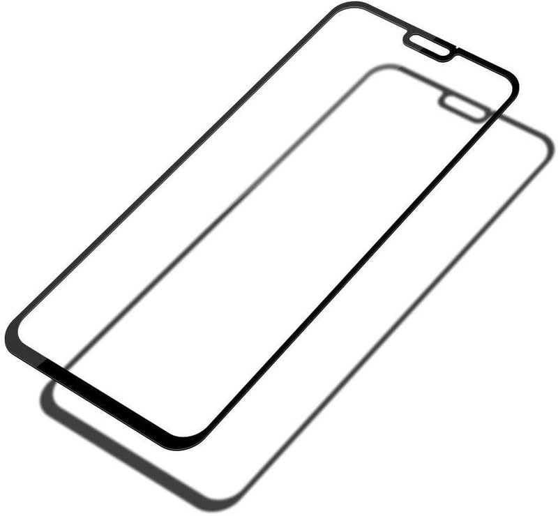 Glass Framed 5D Tempered Glass Screen Protector For Huawei Honor 8X Clear/Black  - Image 2