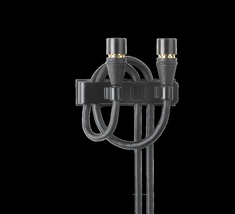 Shure Omnidirectional 5mm Subminiature Lavalier Microphone, TQG For Shure Bodypacks Black - Image 3