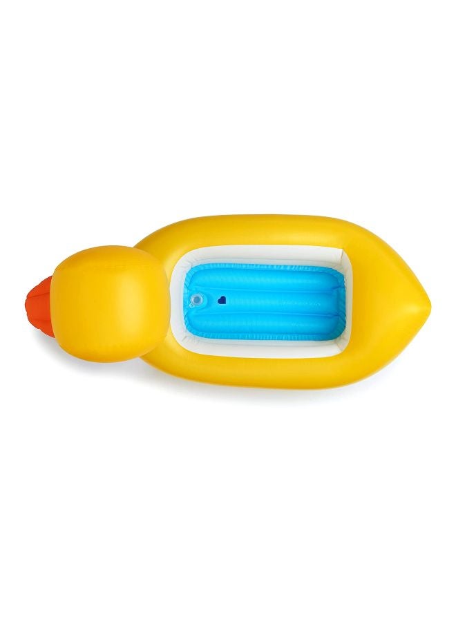 مونشكين حوض استحمام آمن قابل للنفخ على شكل بطة - Image 3