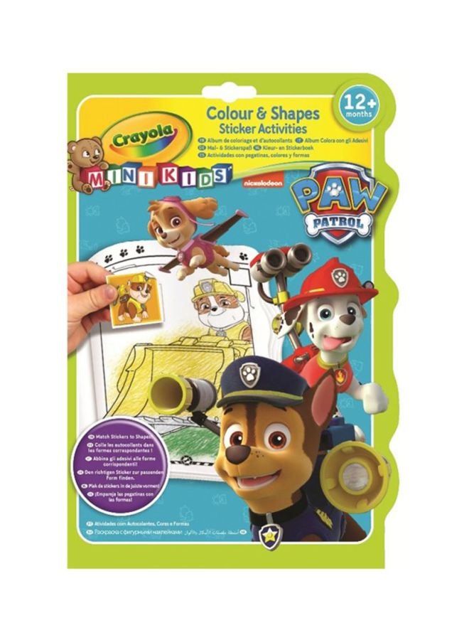 كرايولا دفتر تلوين وملصقات باو باترول - Image 2