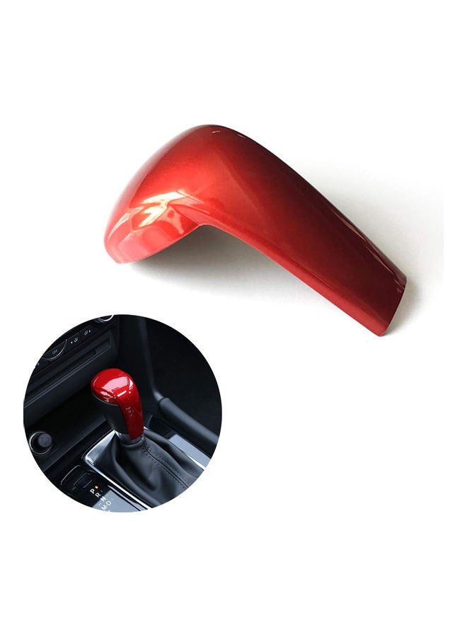 Generic Carbon Fiber Print Gear Shift Knob Cover  - Image 1