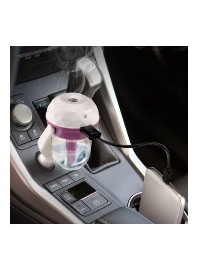 Car Humidifier With USB Charger Air Purifier