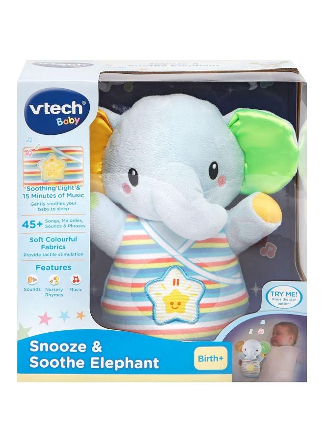 vtech Snooze And Soothe Elephant Toy 19x8.5x23cm - Image 3