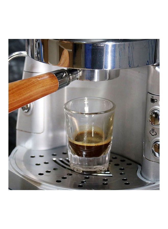 Replacement Coffee Portafilter For Delonghi EC680 /EC685 Beige/Silver 225x51x35mm  - Image 2