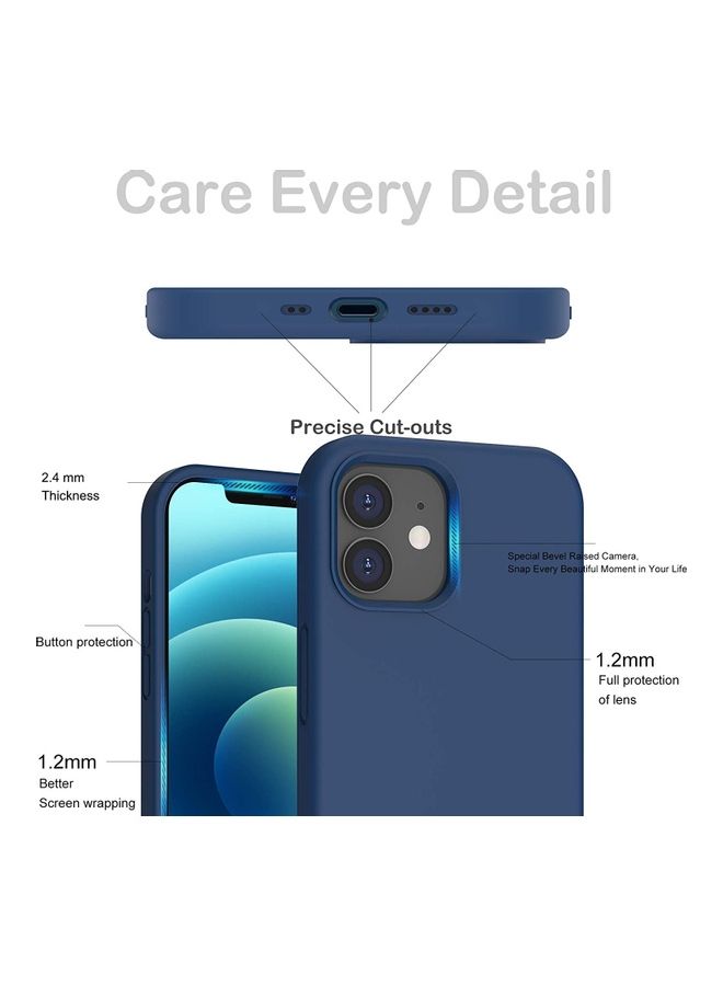 Protective Case Cover For Apple iPhone 12 Mini Navy Blue