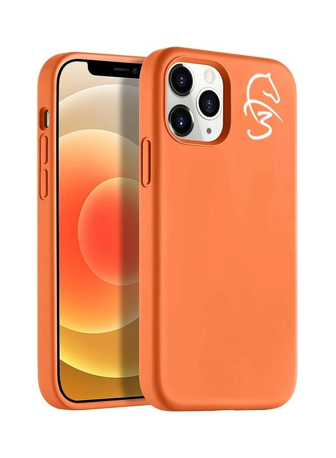 روك بو غطاء حماية لهاتف آيفون 12/12 برو برتقالي - Image 1