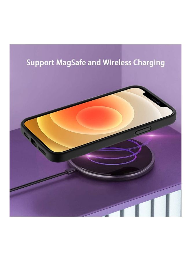 Rock Pow Silicone Case Compatible With iPhone 12 Pro Max Black - Image 3