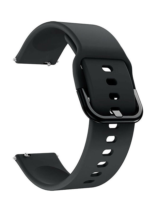 O Ozone Adjustable Soft Replacement Band For Samsung Galaxy Watch 3 Black - Image 2