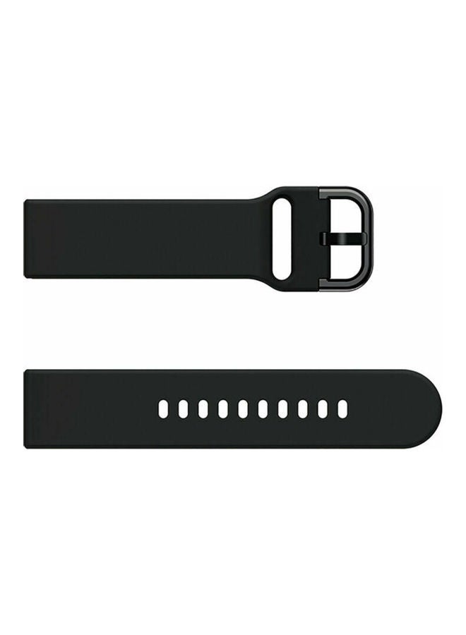 O Ozone Adjustable Soft Replacement Band For Samsung Galaxy Watch 3 Black - Image 3