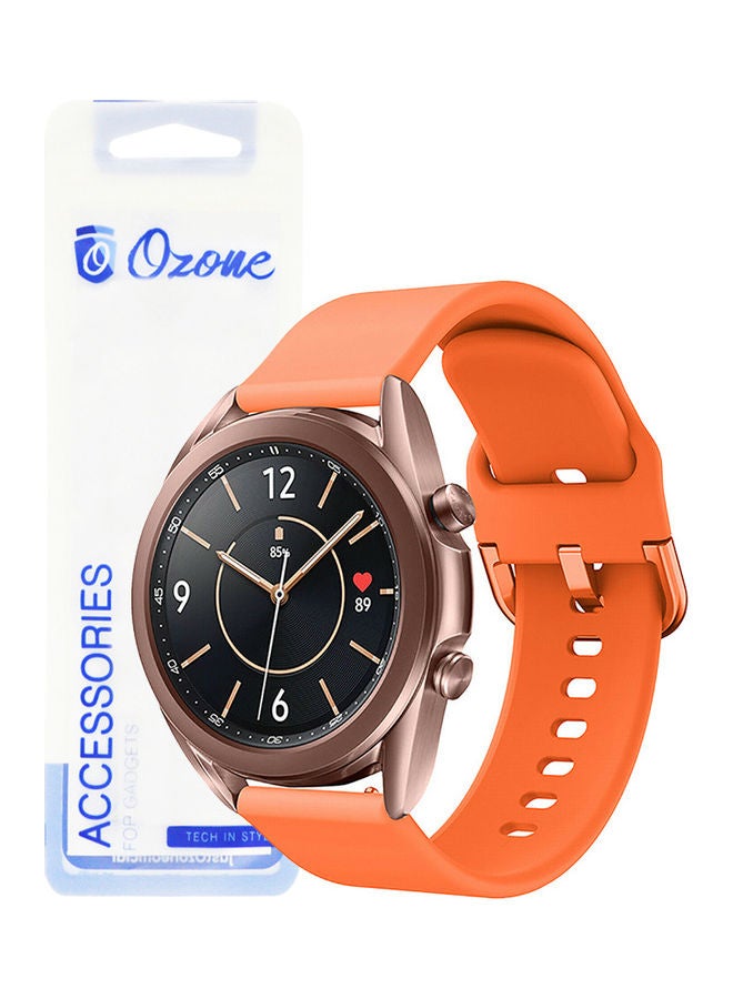 أو أوزون سوار بديل ناعم قابل للتعديل للرجال والنساء برتقالي - Image 1