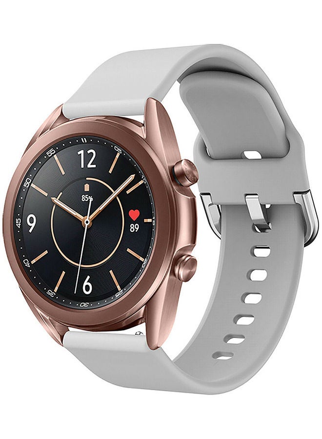 O Ozone Adjustable Soft Replacement Band For Men And Women Grey - Image 4