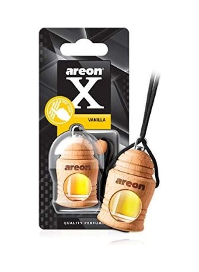 Areon Hanging Fresco X Vanilla Car Air Freshener,