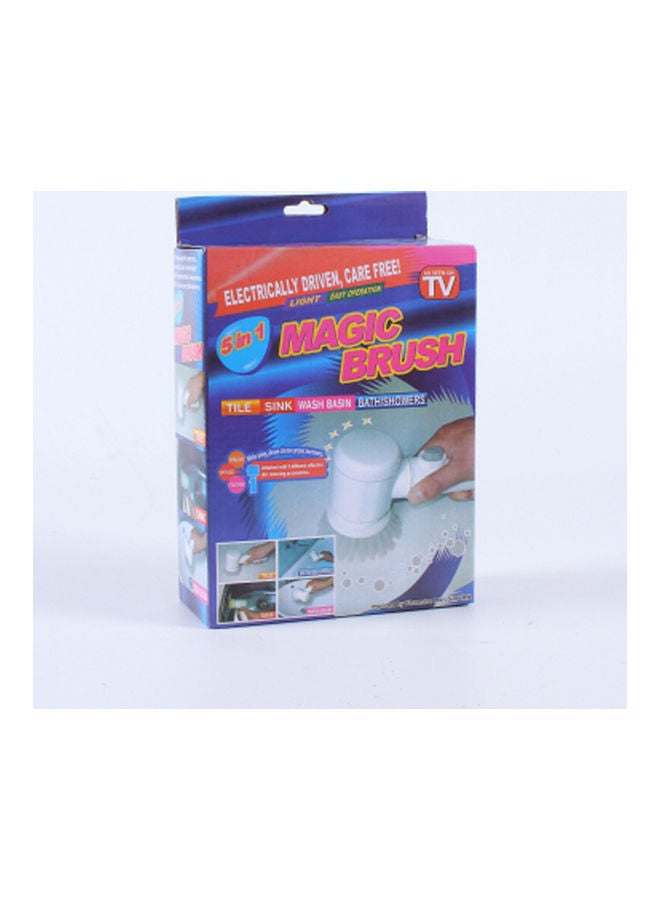 فرشاة تنظيف محمولة باليد 5 في 1 أبيض 17.5x7.4x26سم - Image 4