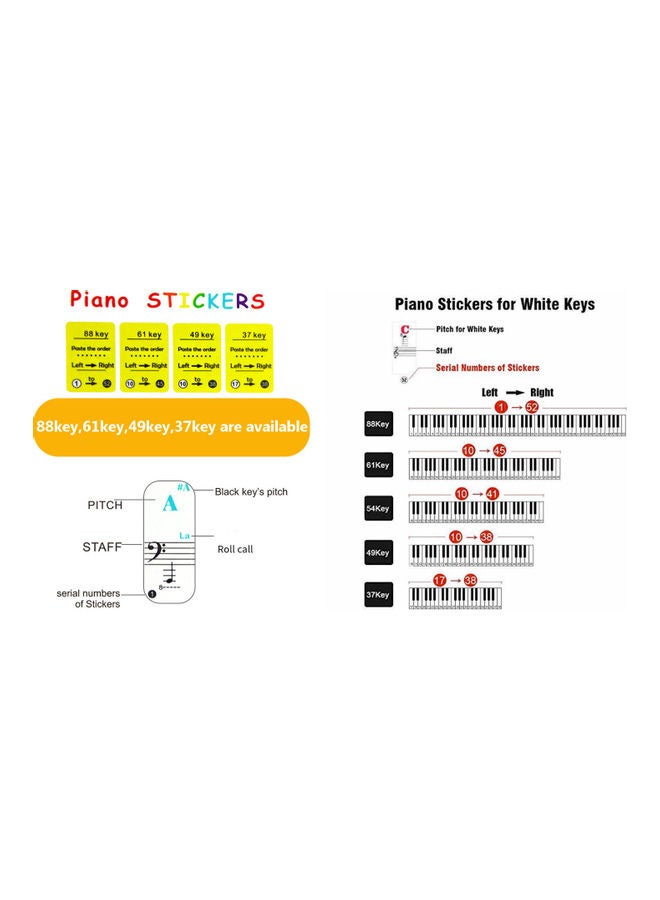 ملصقات للبيانو - Image 2