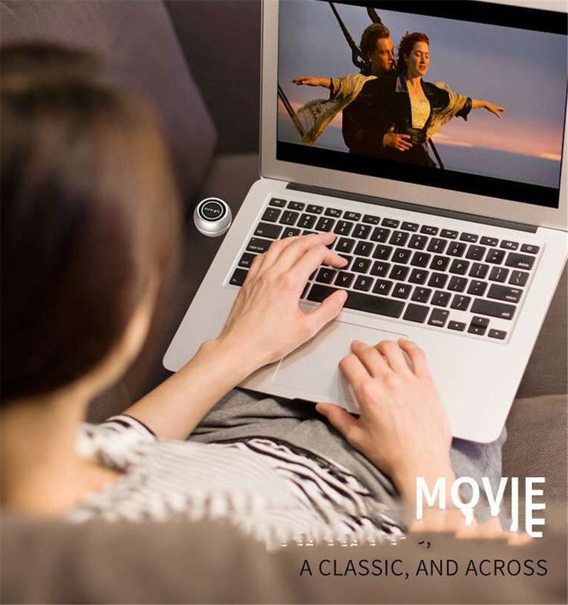 A5 In-Line Audio Mini Speaker External Amplifier Red - Image 4