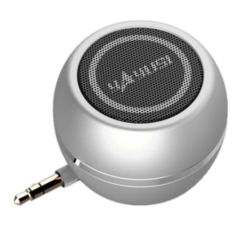 مضخم صوت خارجي صغير ومدمج مقاس A5 فضي - Image 1