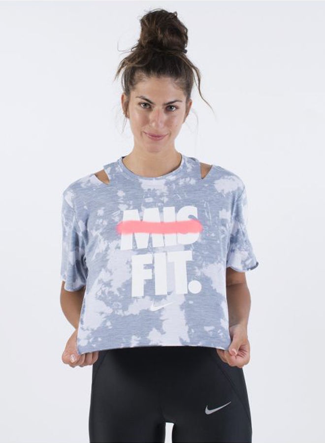 Nike Icon Clash T-shirt Blue/White/Orange - Image 1