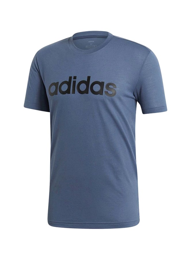 Design 2 Move Climalite Logo Print Tshirt Tech Ink