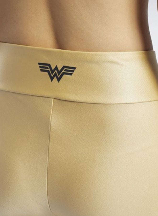 Reebok Classics Wonder Woman High Waist Leggings Beige  - Image 5