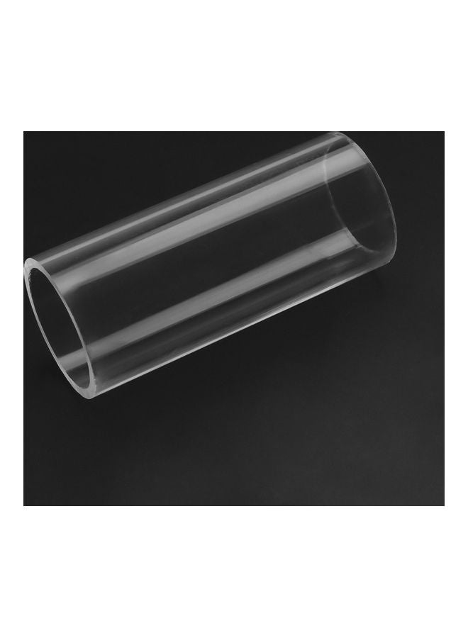 Generic 2-Piece Stainless Steel & Glass Guitar Slide  - Image 3