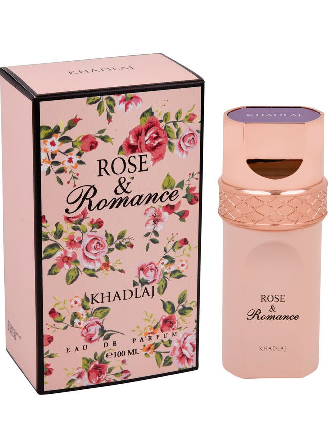 خدلج ماء عطر روز آند رومانس للنساء 100ملليلتر - Image 1