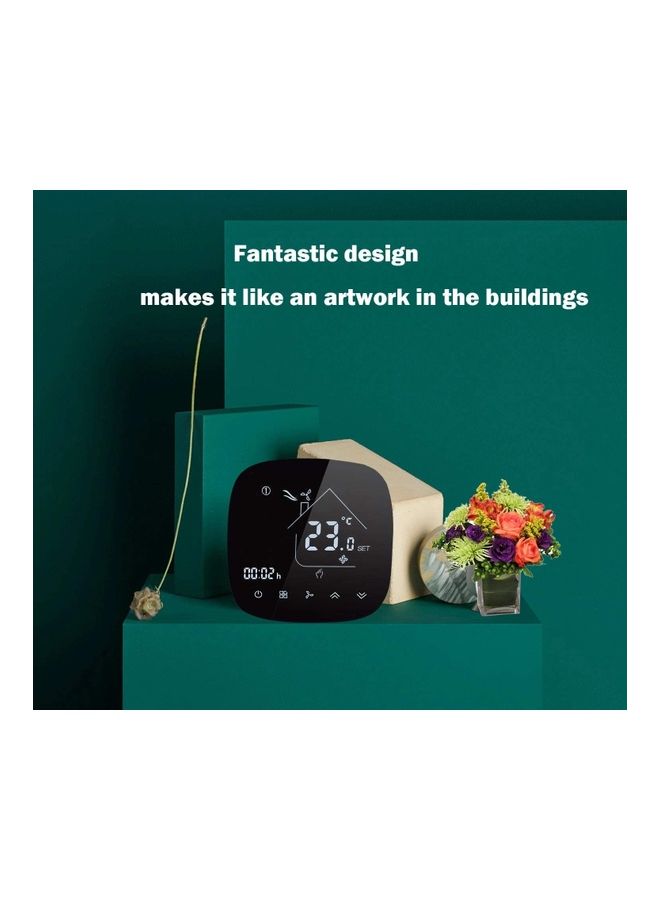 Generic - Royal Apex Luxury Design Wifi Programmable Room Smart Thermostat 0.1 ml 1200 W 2pipeWhite Black - Image 1