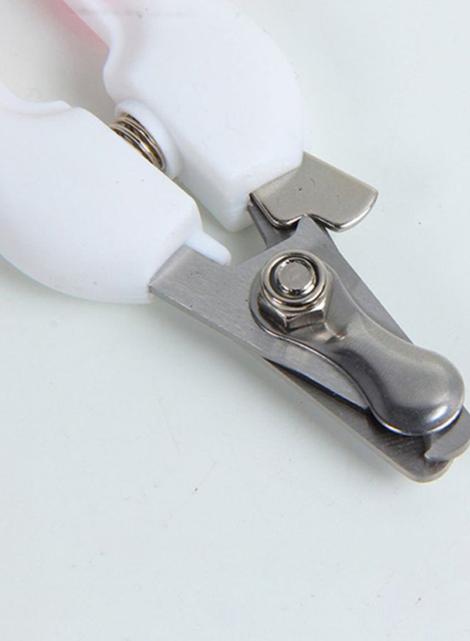 Sharpdo Pet Claw Cutter With Nail File Pink/White/Silver - Image 5