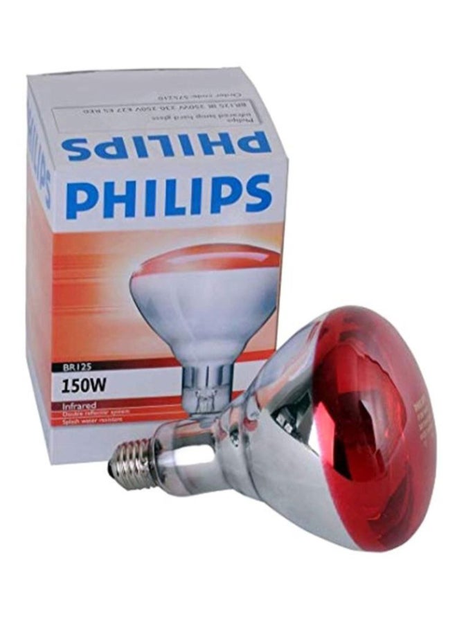 Philips - Infrared Lamp For Brooder Silver/Red - Image 1