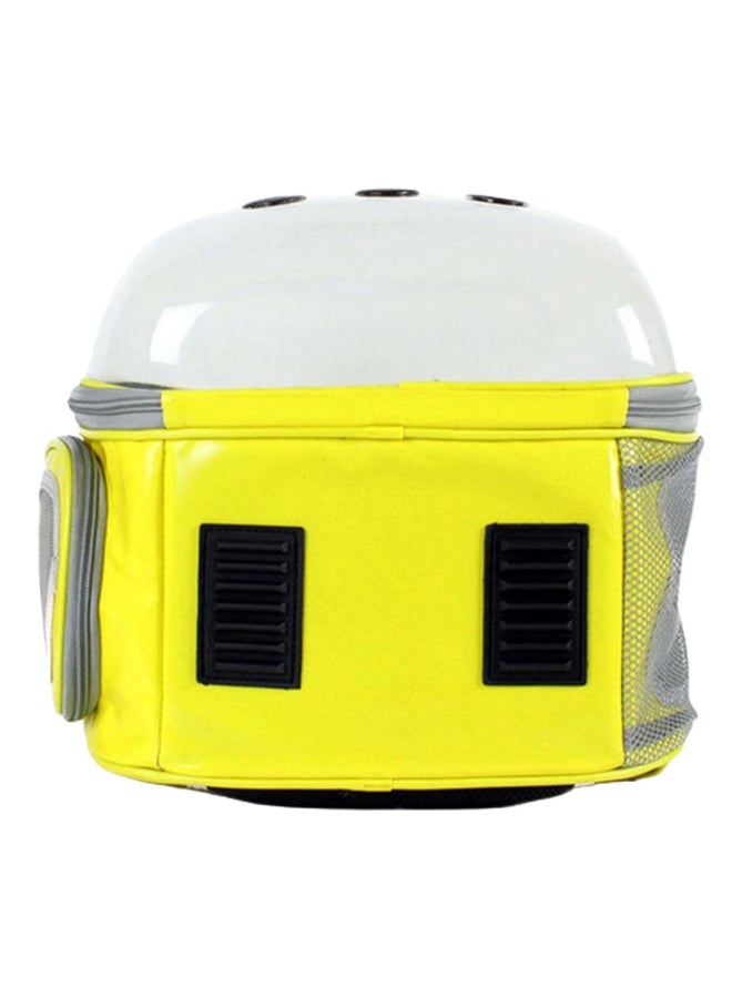 Sharpdo Transparent Visible Pet Backpack Green/Grey/Clear 29 x 42cm  - Image 3