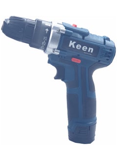 Keen Electric Drill With Lithium Battery Set Black/Blue 20x20x5cm  - Image 2