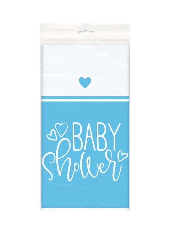 Goldedge 114-Piece Baby Shower Boy Party Pack Tableware Cups Napkin Tissue Straws Plates Set 16 Guest - Image 2