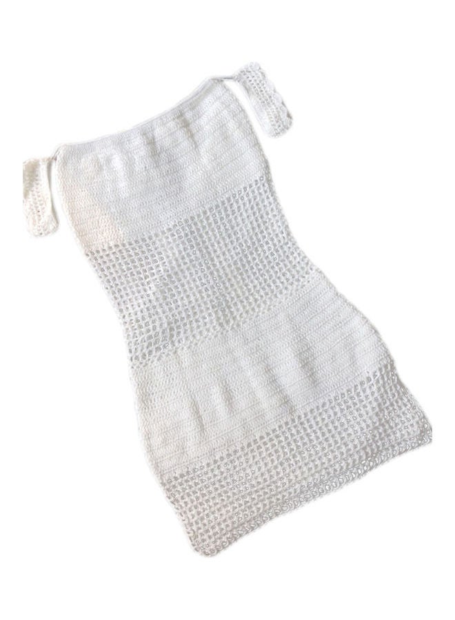 Cover Up Bodycon Mini Dress White 