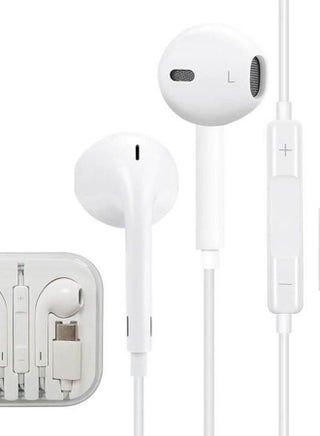 Wired Type-C In-Ear Earphones With Microphone For Oneplus 6T White - v1608756166/N42683408A_1