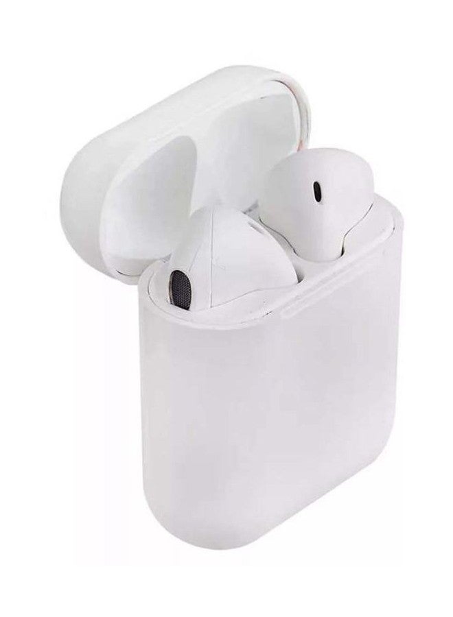 Fashionable Wireless In-Ear Earbuds With Charging Case White